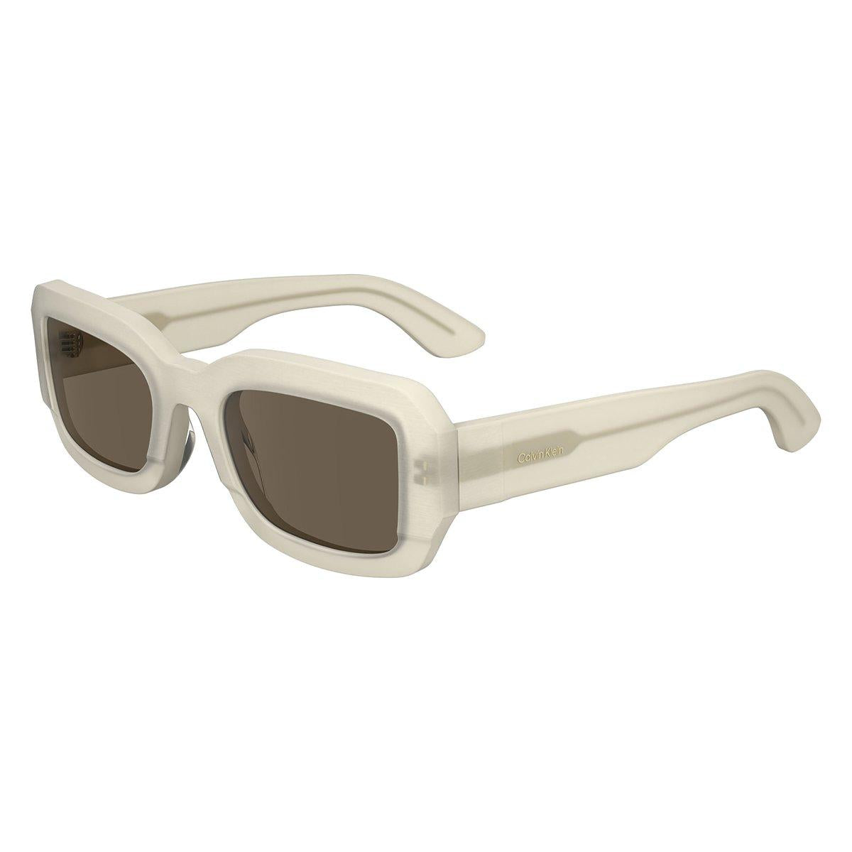 Óculos de Sol Calvin Klein 24511S Chalk Solid Brown