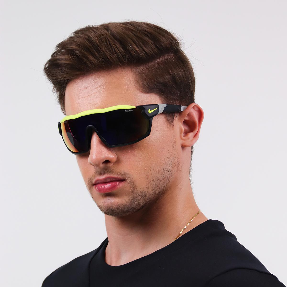 Óculos de Sol Nike Show X Rush DZ7369 Matte Black Field Tint