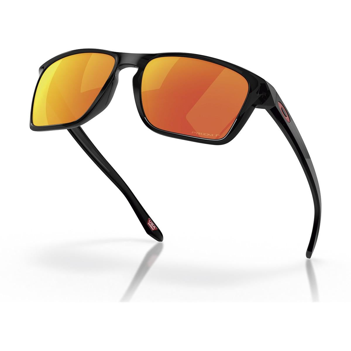 Óculos De Sol Oakley Sylas Black Prizm Ruby Polarizado