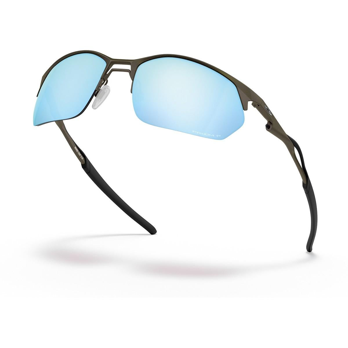 Óculos De Sol Oakley Wire Tap 2.0 Prizm Deep H2o Polarizada