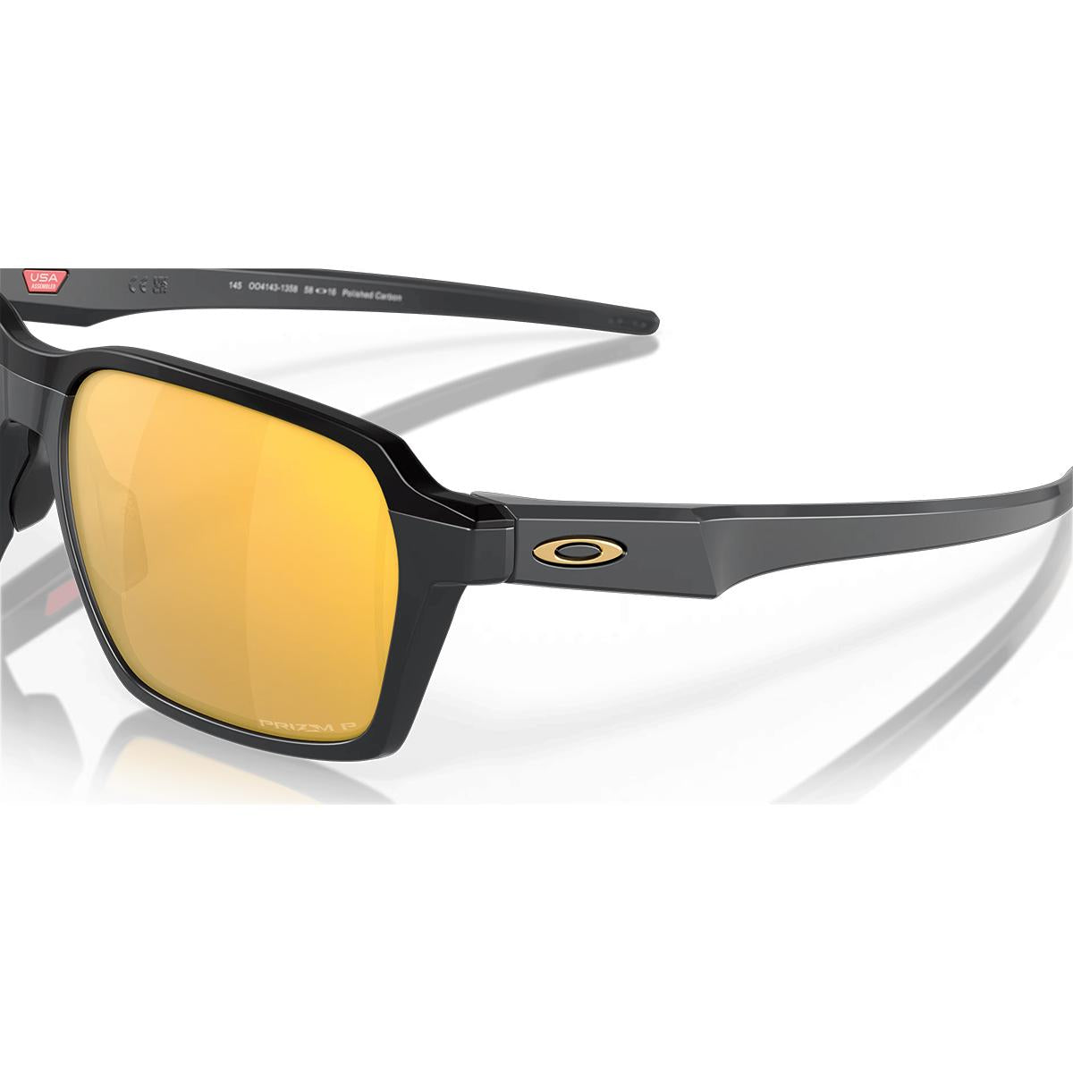 Óculos De Sol Oakley Parlay Carbon 24K Polarizado