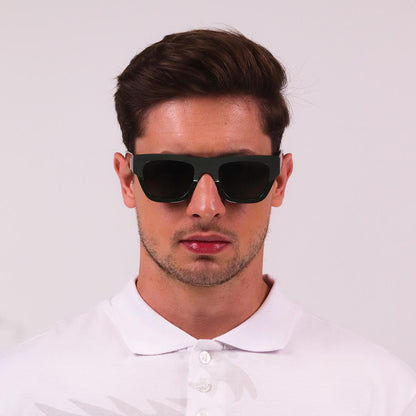 Óculos de Sol Calvin Klein 24510S Green Solid Green