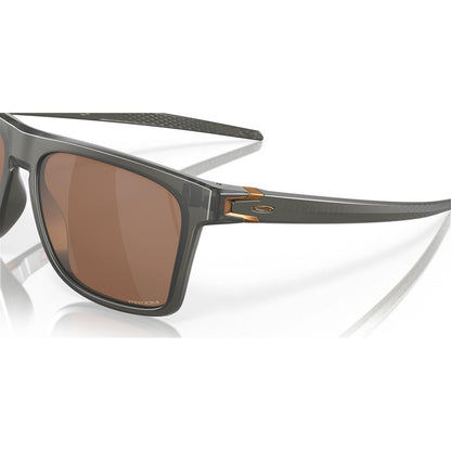 Óculos de Sol Oakley Leffingwell Grey Smoke Prizm Tungsten
