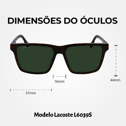 Óculos de Sol Lacoste 6034S Havana