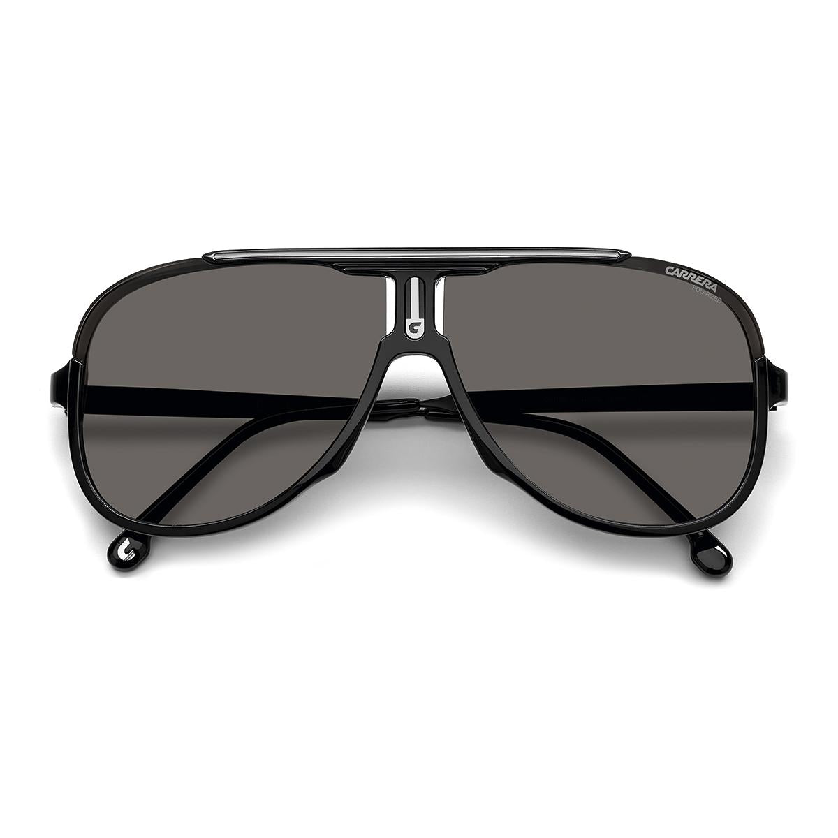 Óculos de Sol Carrera 1059S Black Grey Lente Grey Polarizado