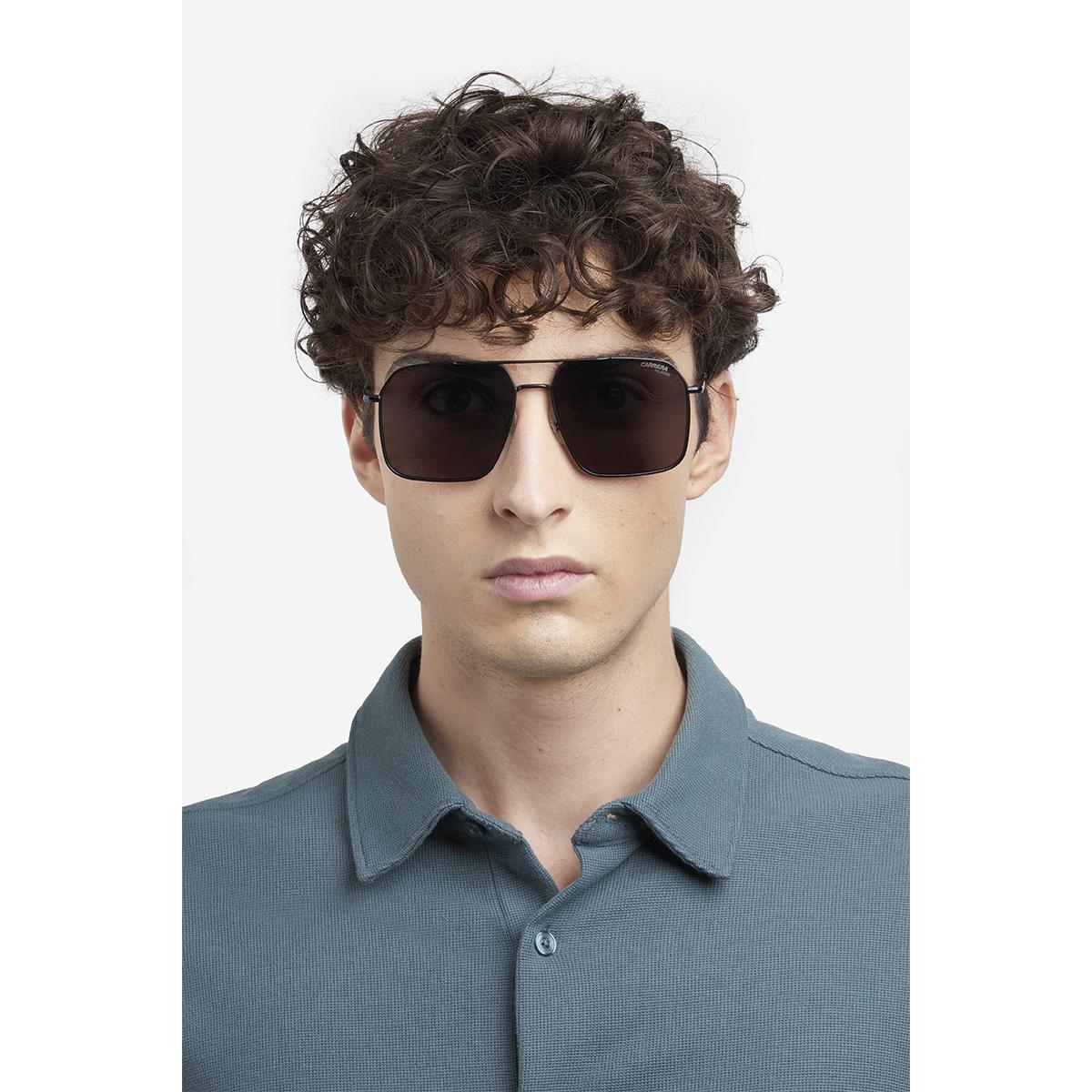 Óculos de Sol Carrera 333S Matte Black Grey Polarized