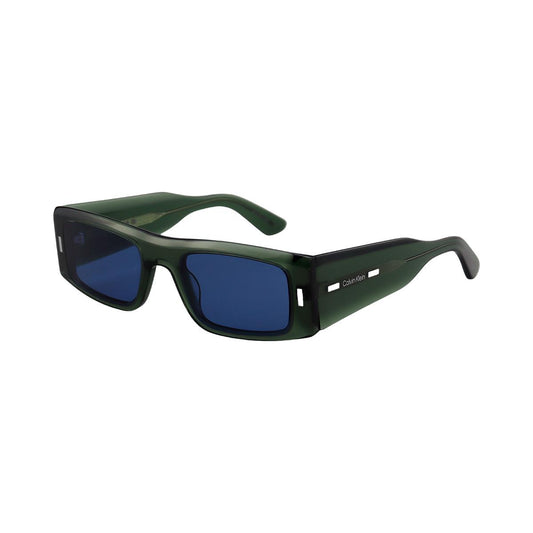 Óculos de Sol Calvin Klein 23537S Gray Green Plain blue