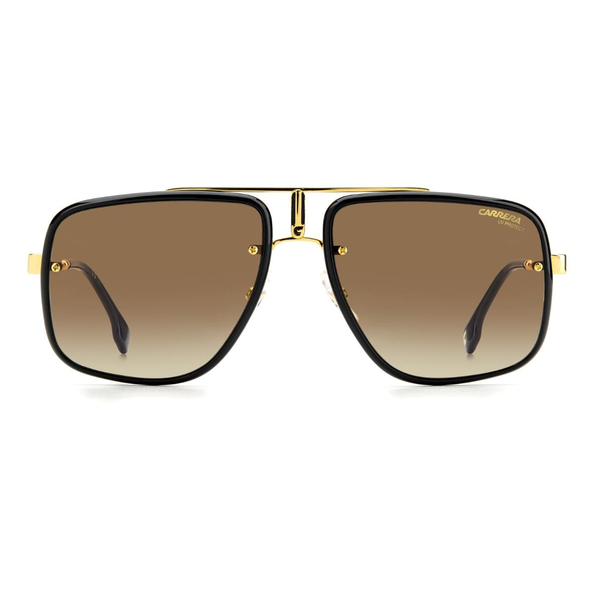 Óculos de Sol Carrera Glory II Black Gold Brown Gradient