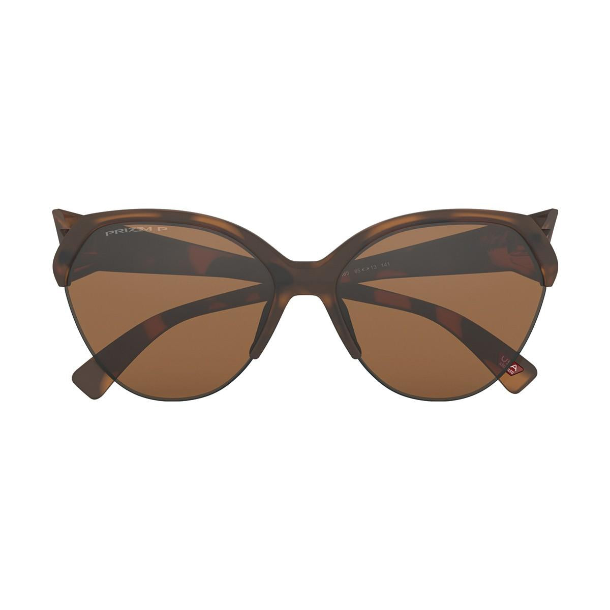 Óculos de Sol Oakley Trailing Point Marrom Prizm Polarizado