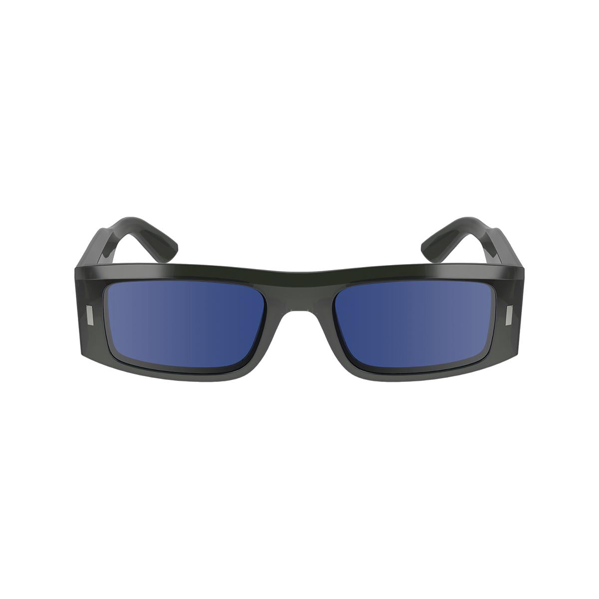 Óculos de Sol Calvin Klein 23537S Gray Green Plain blue