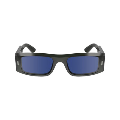 Óculos de Sol Calvin Klein 23537S Gray Green Plain blue